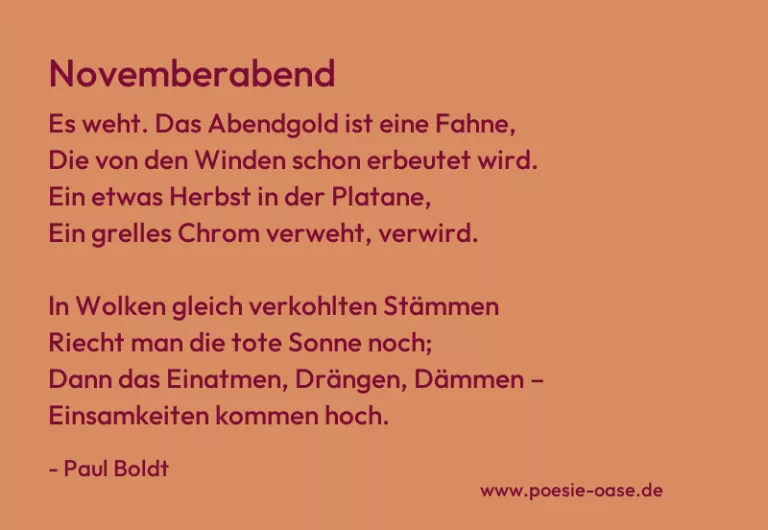 Novemberabend