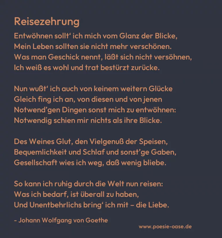 Reisezehrung