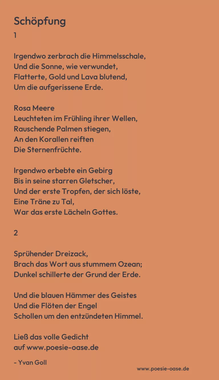 Schöpfung