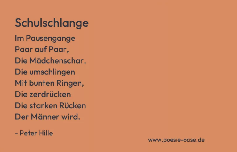 Schulschlange