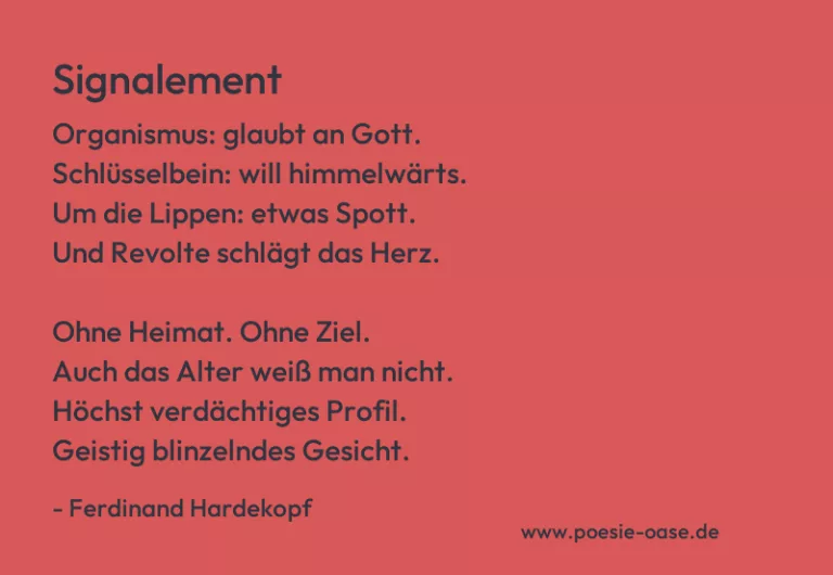 Signalement