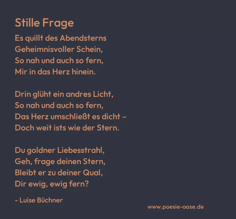 Stille Frage