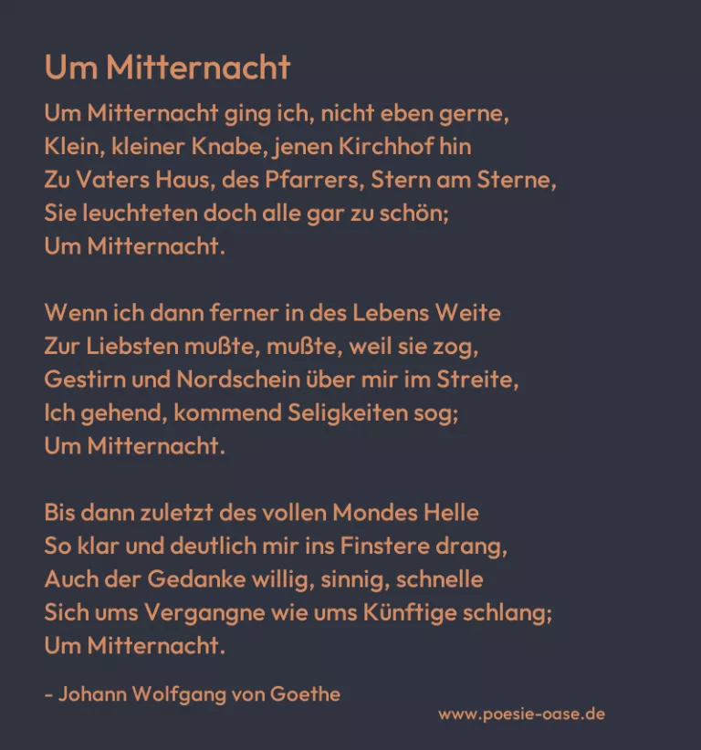 Um Mitternacht