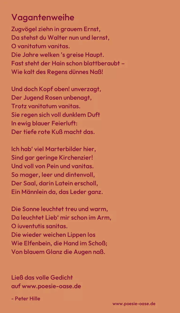 Vagantenweihe