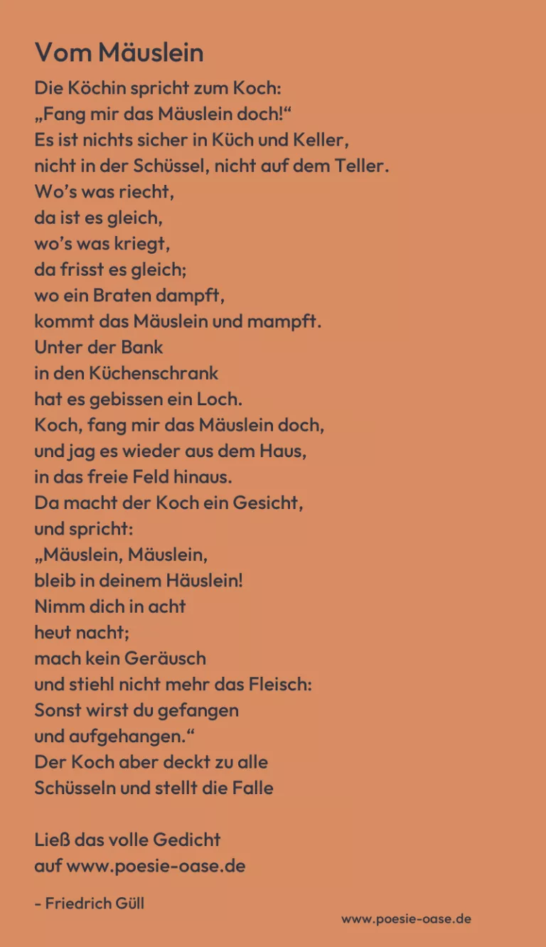 Vom Mäuslein