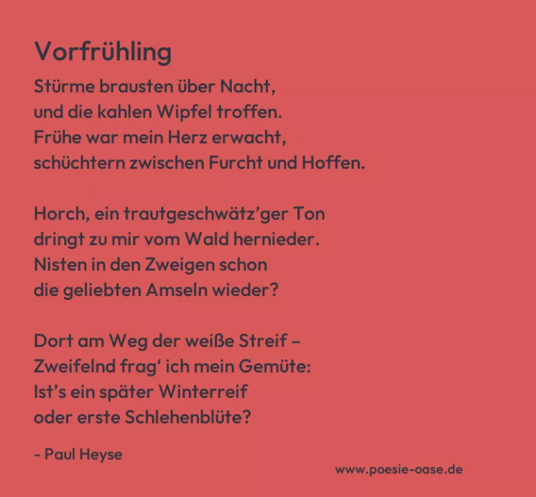 Vorfrühling
