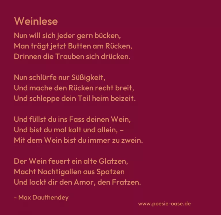 Weinlese