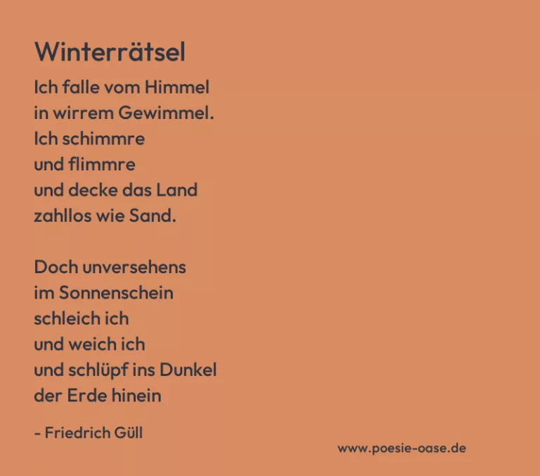 Winterrätsel