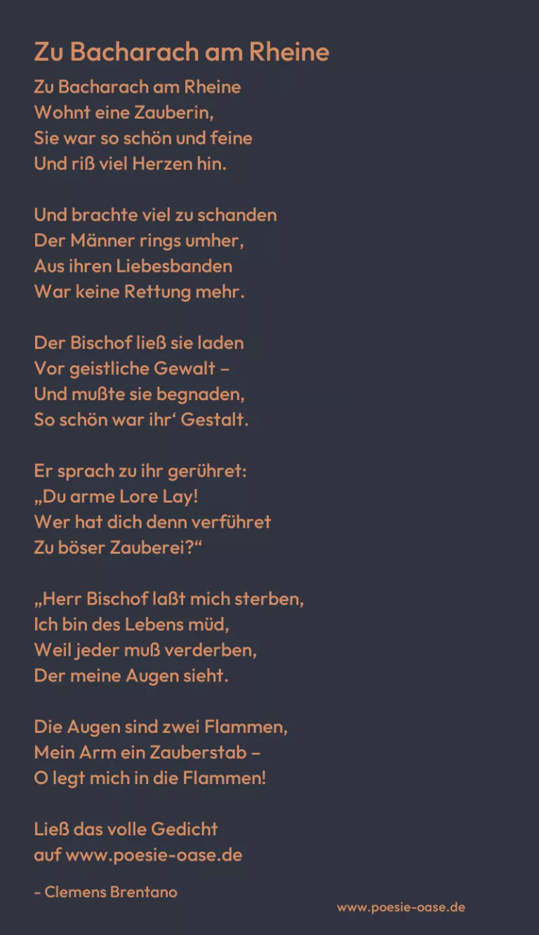 Zu Bacharach am Rheine