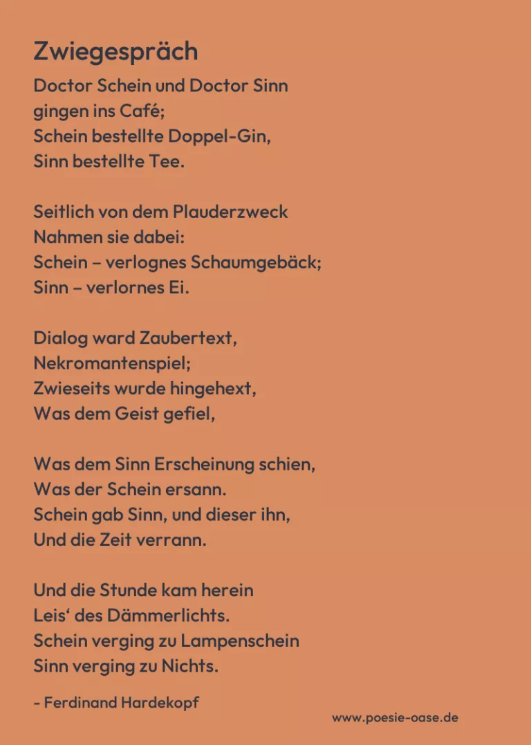 Zwiegespräch