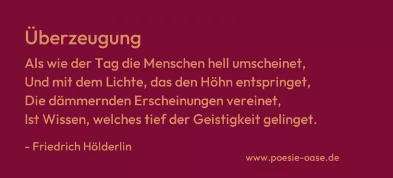 Überzeugung