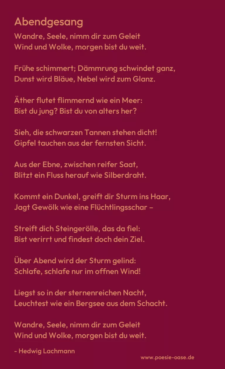 Abendgesang