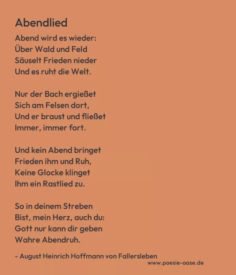 Abendlied