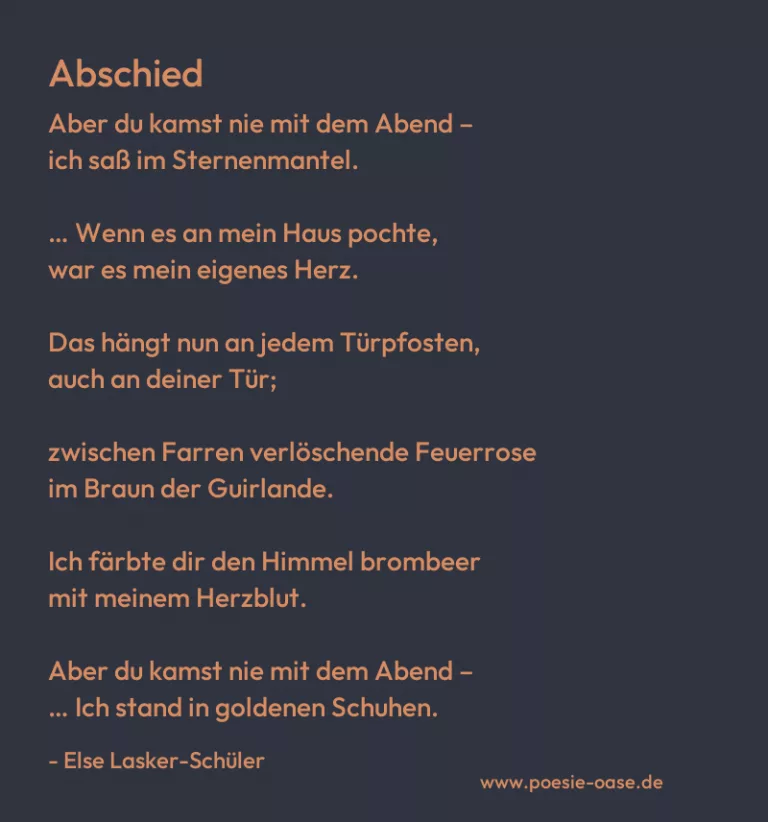 Abschied
