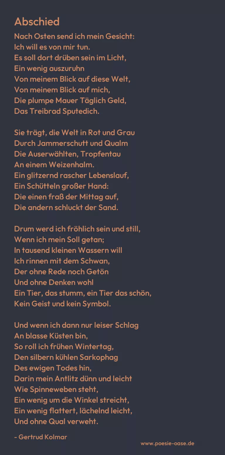 Abschied