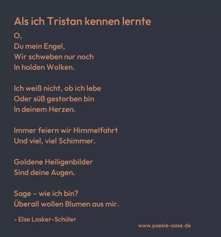 Als ich Tristan kennen lernte