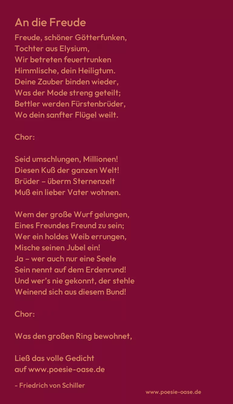 An die Freude