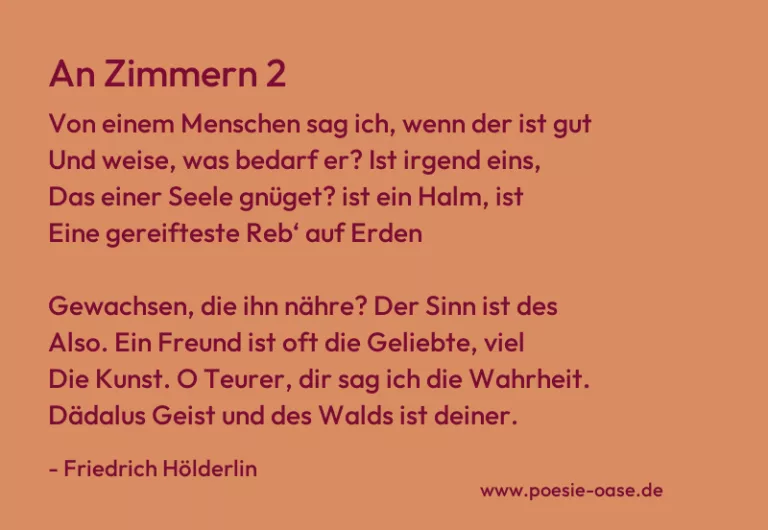 An Zimmern 2