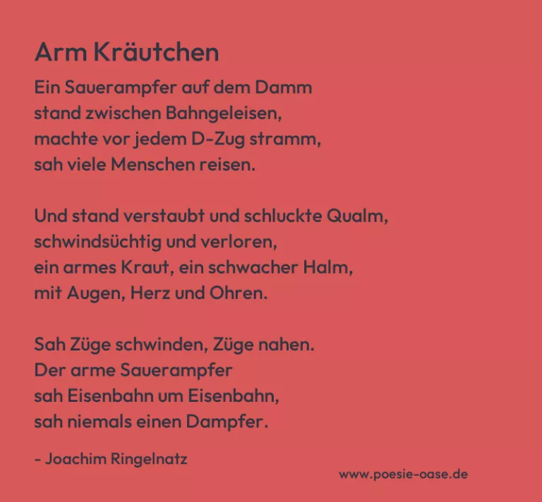 Arm Kräutchen