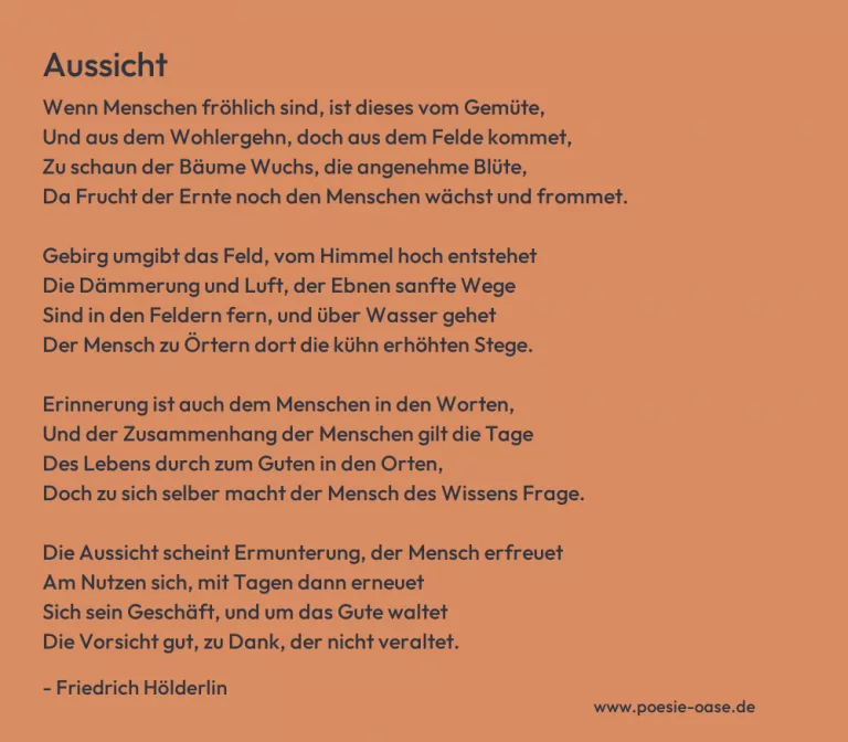 Aussicht