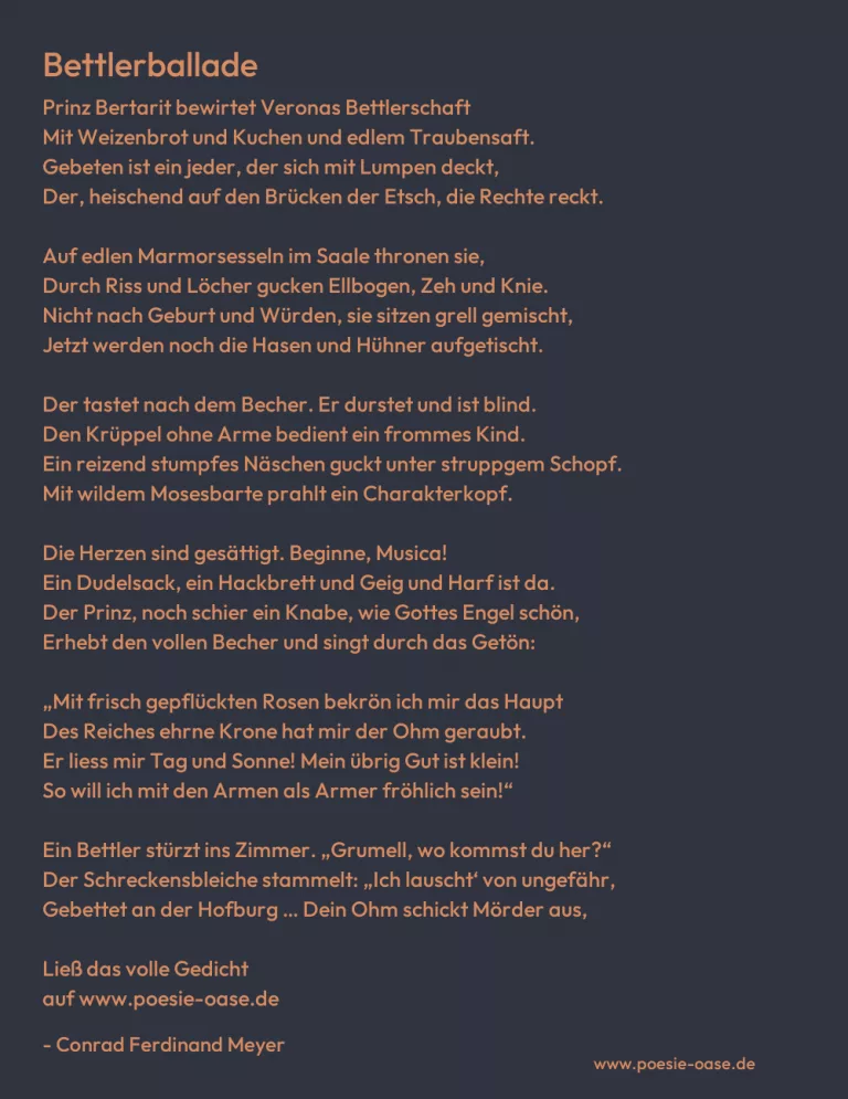 Bettlerballade
