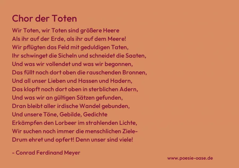 Chor der Toten