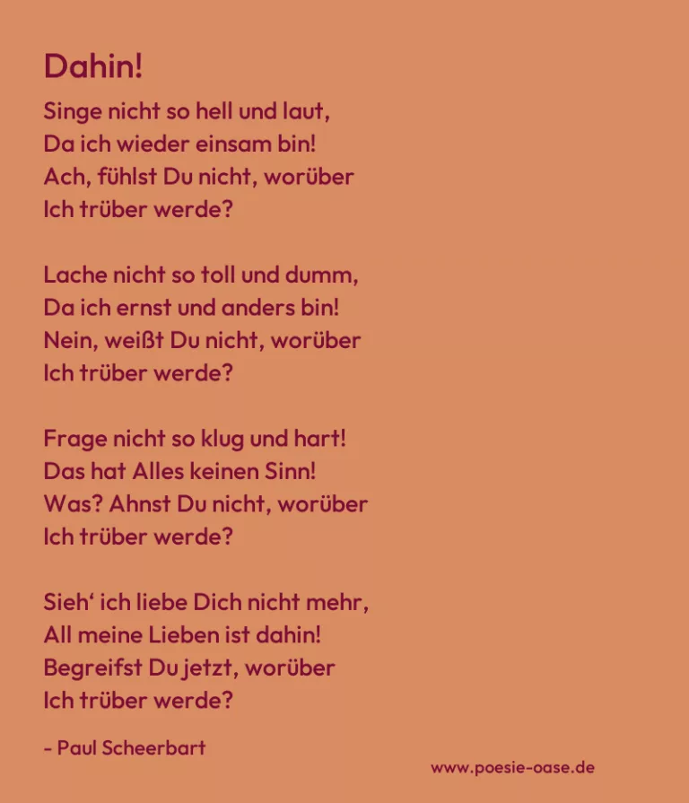 Dahin!