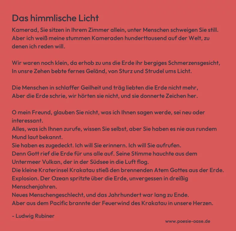 Das himmlische Licht