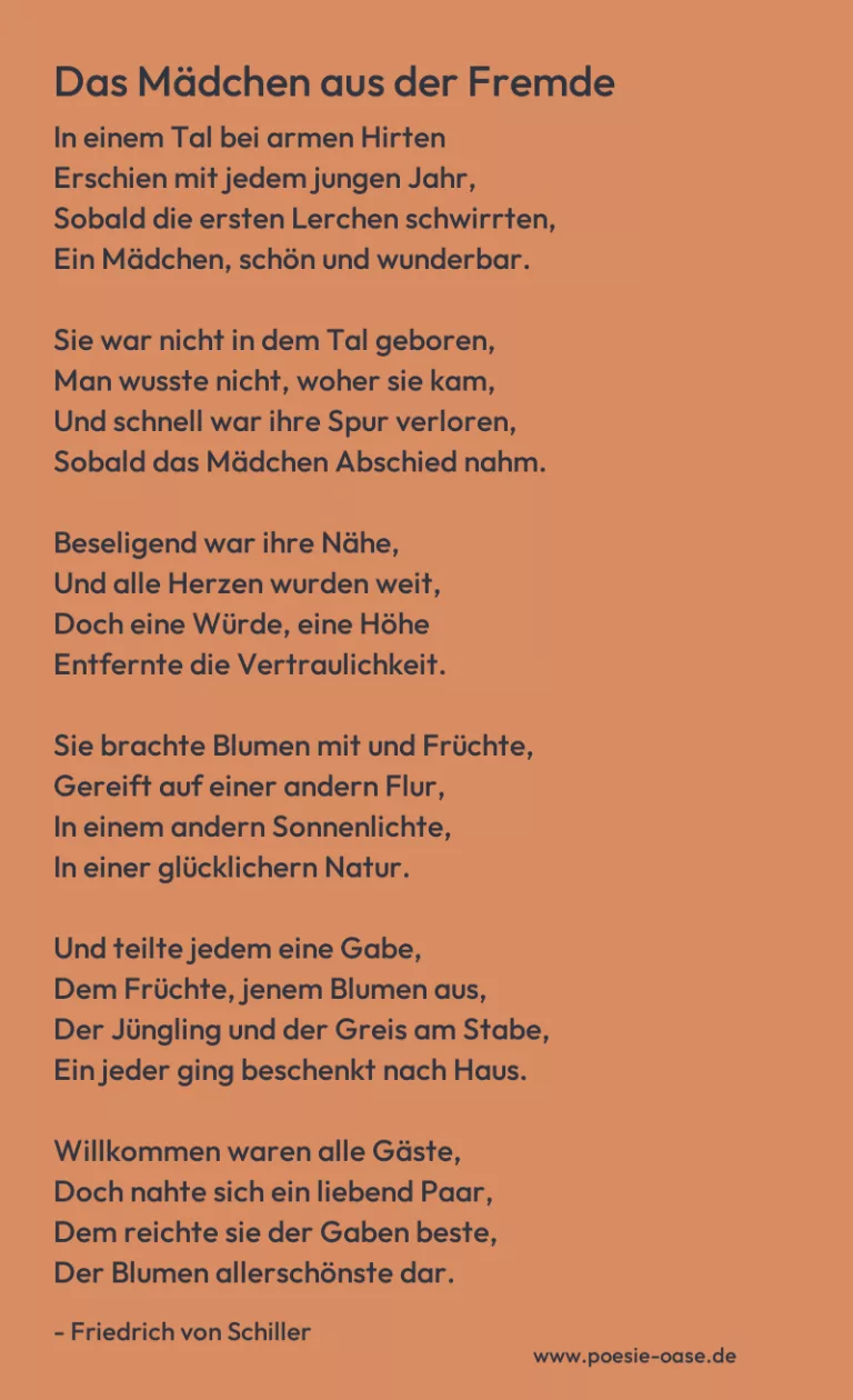 Das Mädchen aus der Fremde