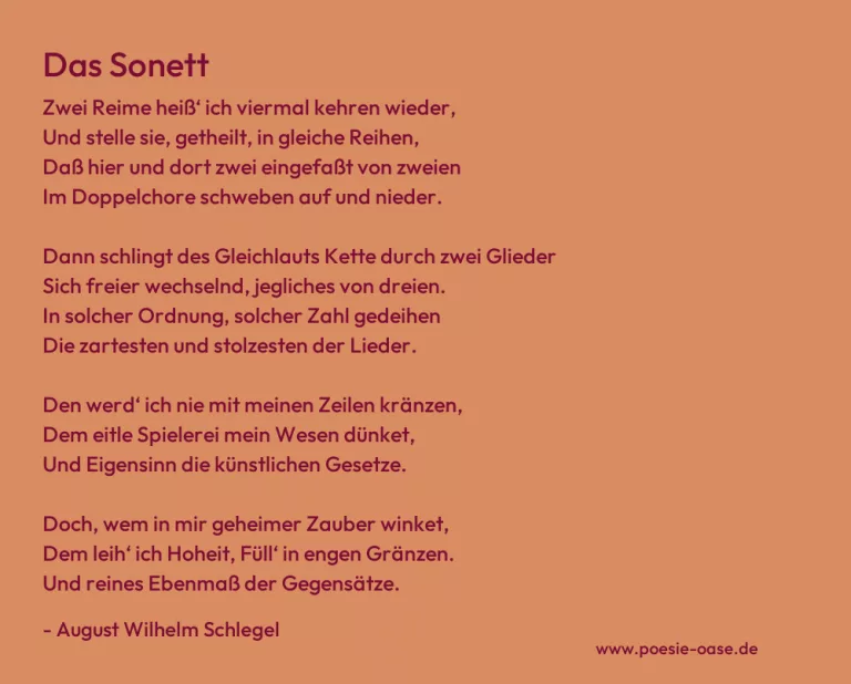 Das Sonett