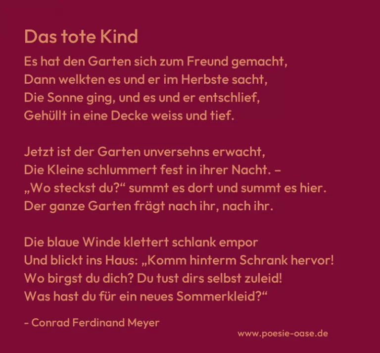Das tote Kind