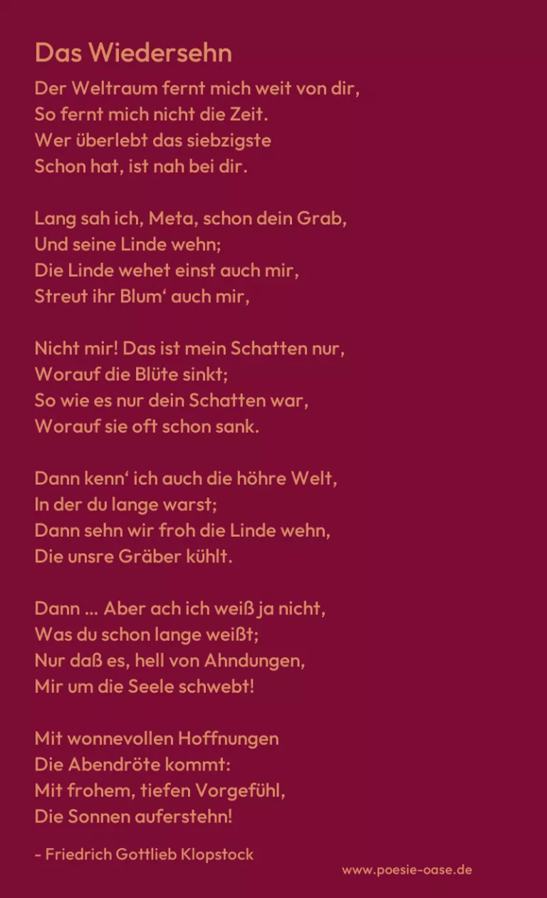 Das Wiedersehn