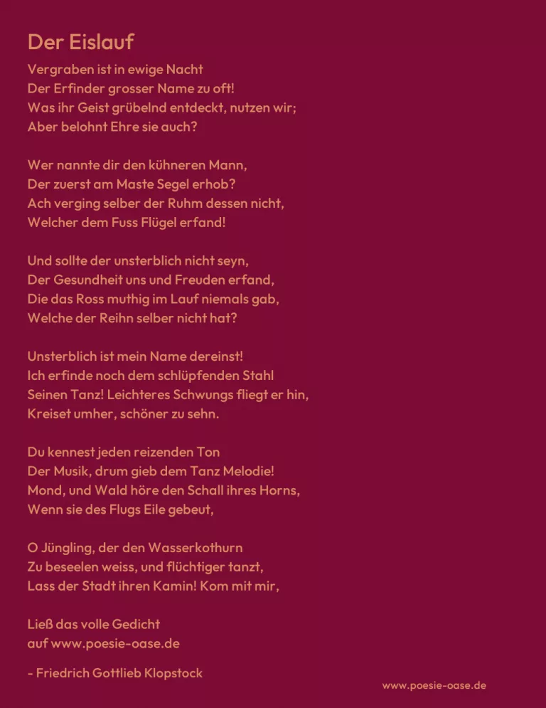 Der Eislauf
