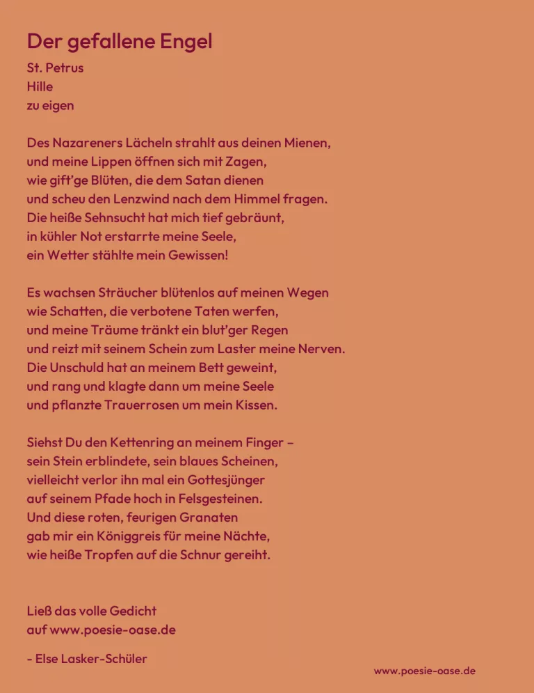 Der gefallene Engel