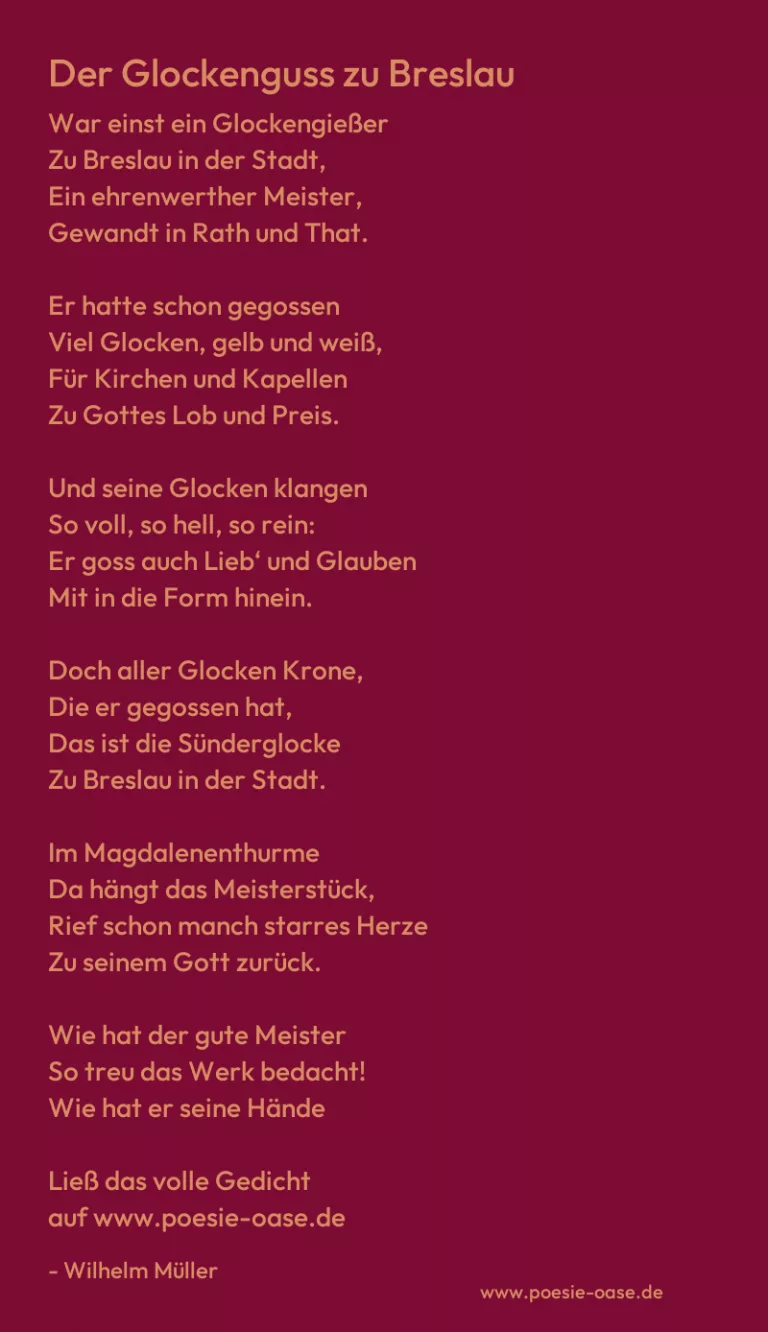 Der Glockenguss zu Breslau