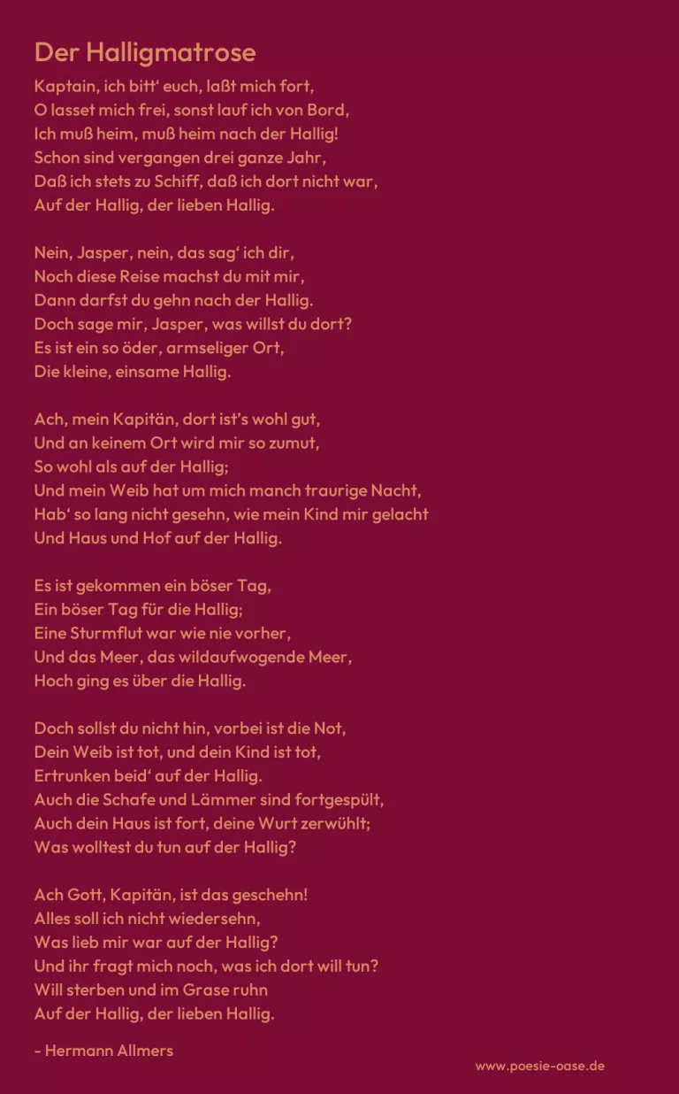 Der Halligmatrose