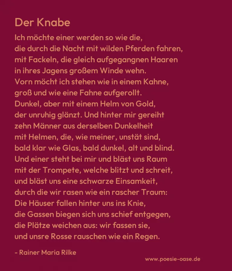 Der Knabe