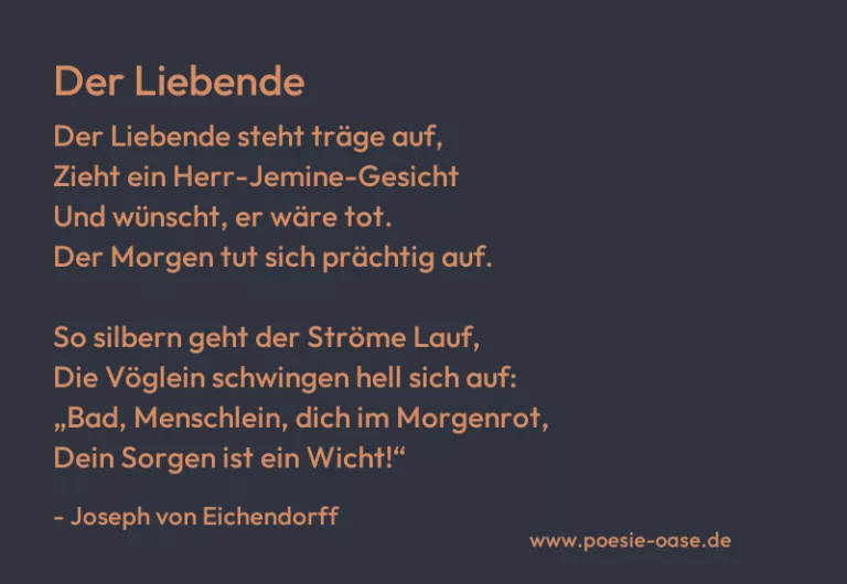 Der Liebende