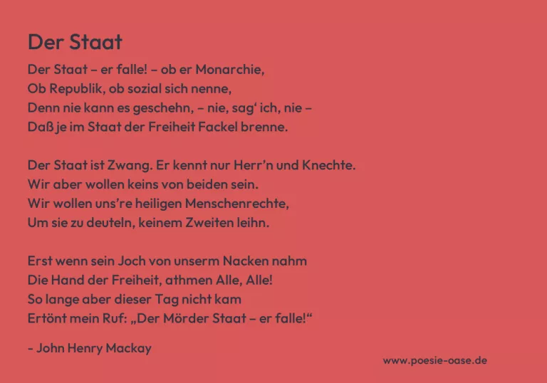 Der Staat