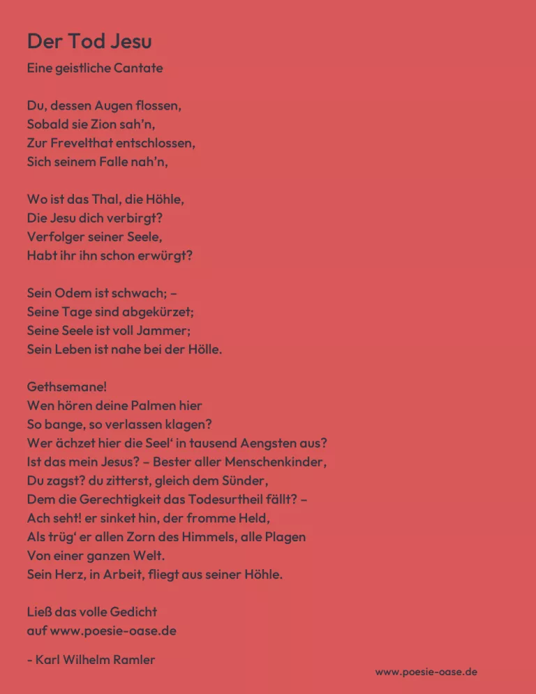 Der Tod Jesu