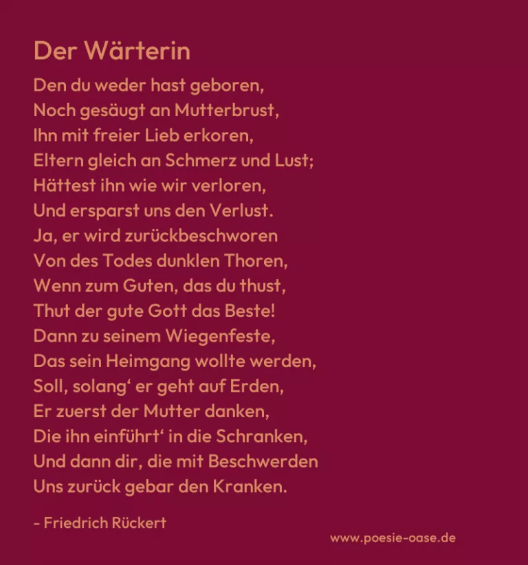 Der Wärterin
