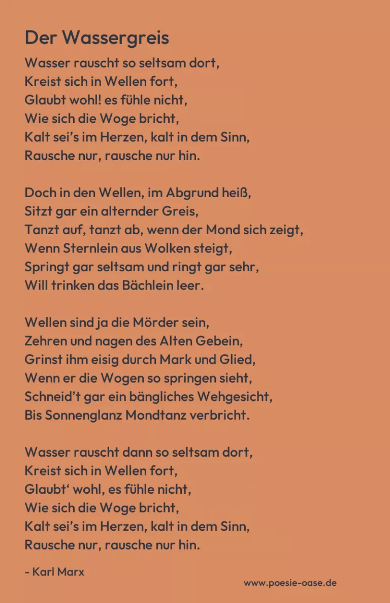Der Wassergreis
