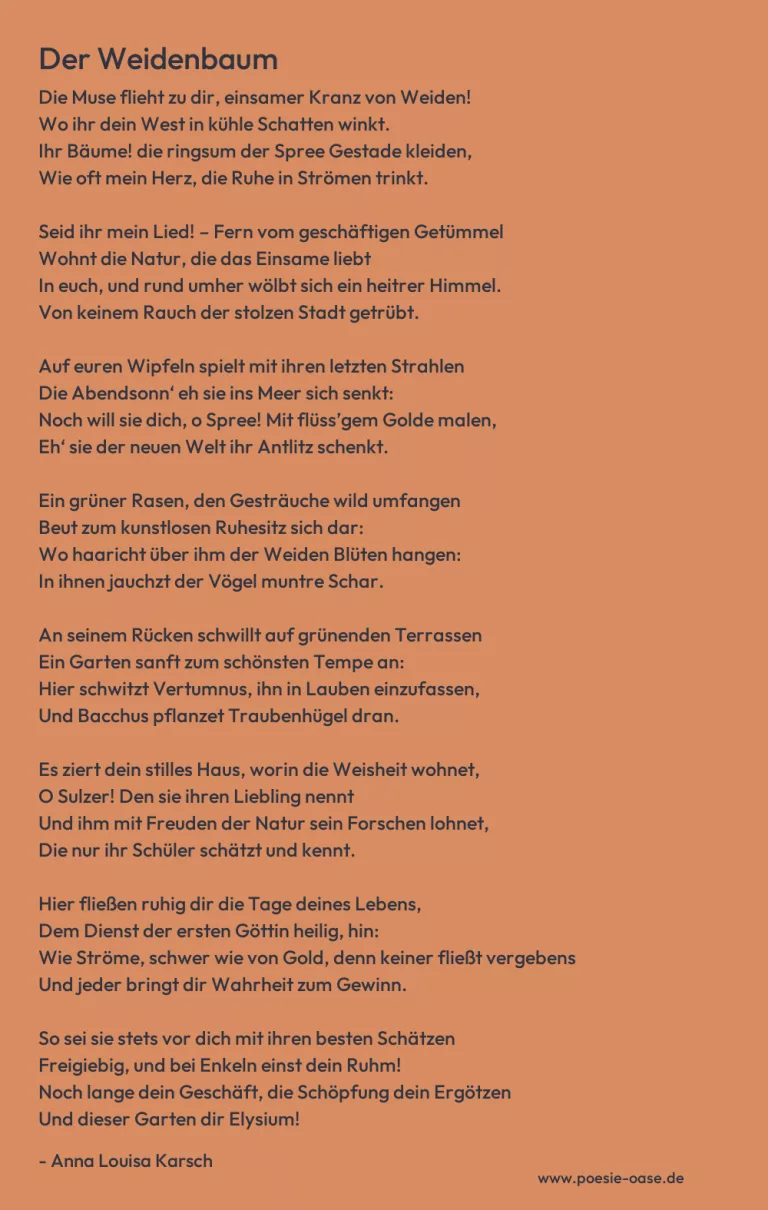 Der Weidenbaum