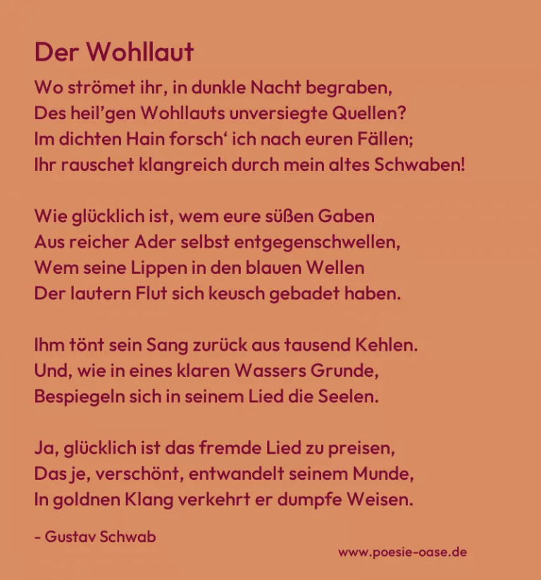 Der Wohllaut
