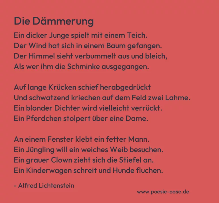 Die Dämmerung