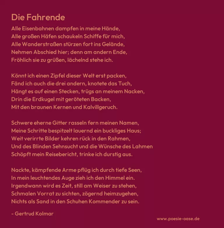 Die Fahrende