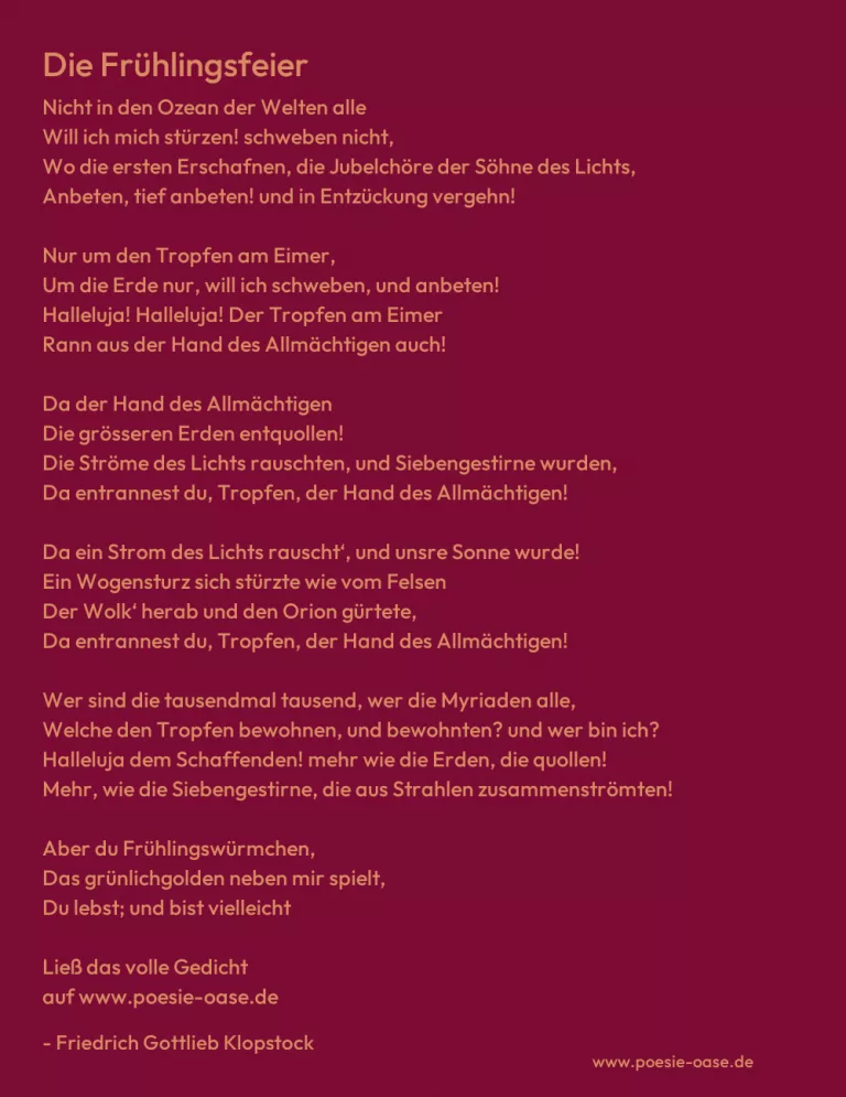 Die Frühlingsfeier