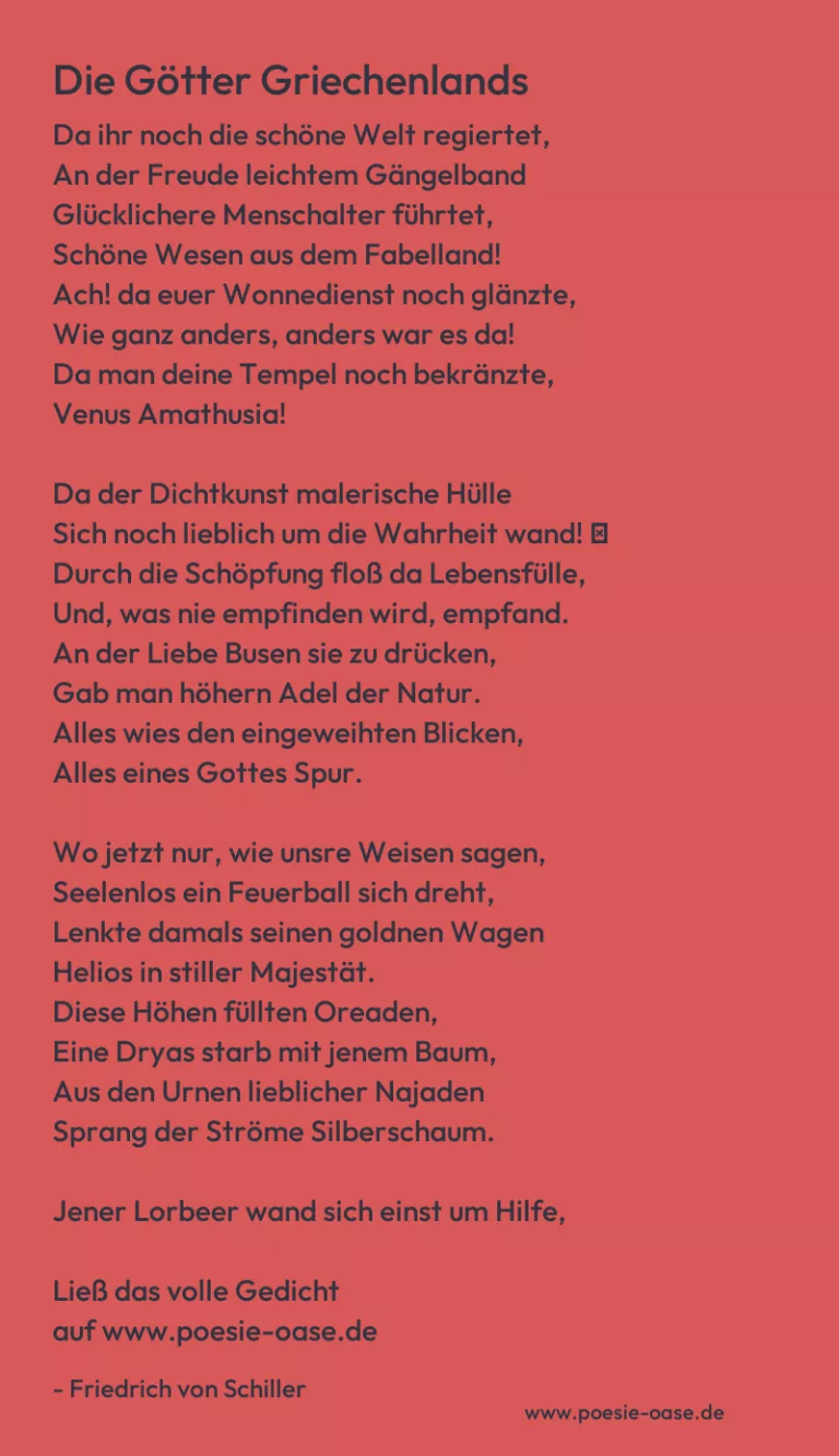 Die Götter Griechenlands