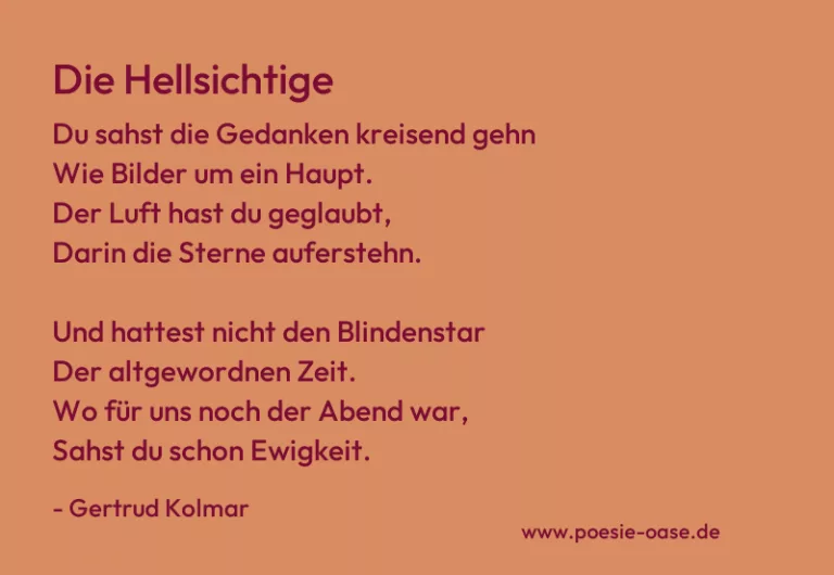 Die Hellsichtige