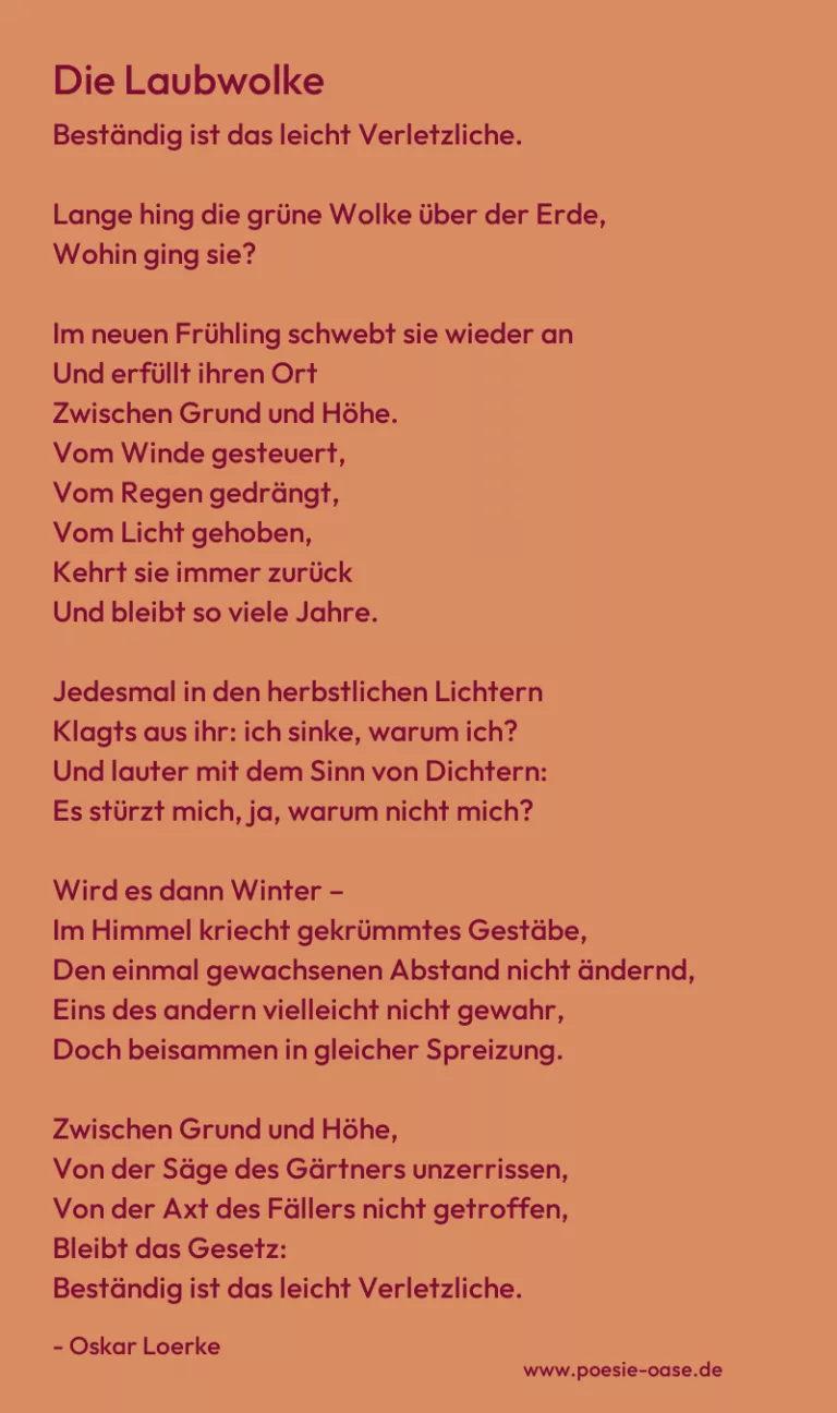 Die Laubwolke